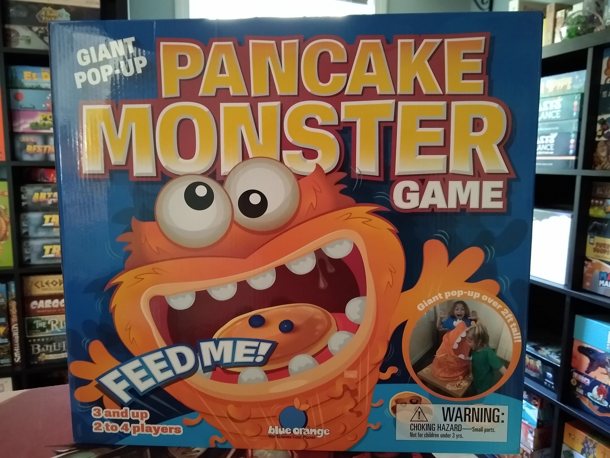 It’s the PopUp Pancake Monster! Settler of the Boards